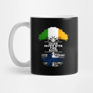 Irish Grown With Finn Roots - Gift for Finnish With Roots From Finland Mug